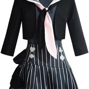 Black Sailor-Style Dress / Akiyama Mizuki Cosplay